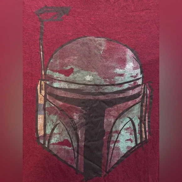 0083- Star Wars Boba Fett Graphic Tee 3X - Picture 3 of 6